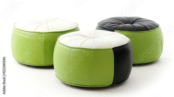 Fototapeta colorful round couch