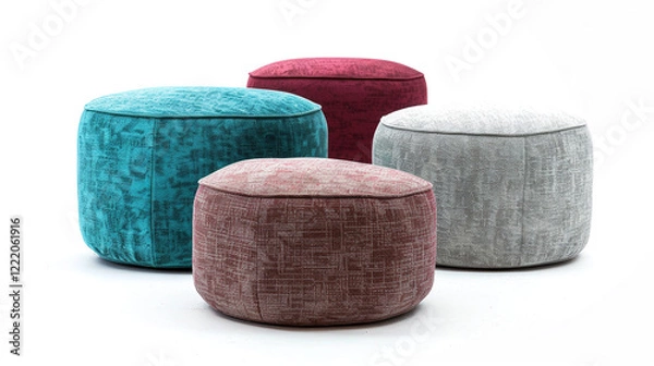 Fototapeta colorful round couch
