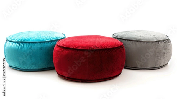 Fototapeta colorful round couch