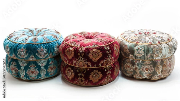 Fototapeta colorful round couch
