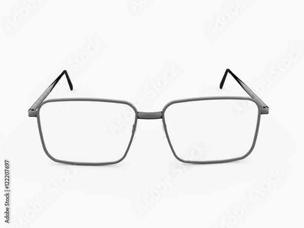 Fototapeta Glases on white background isolated