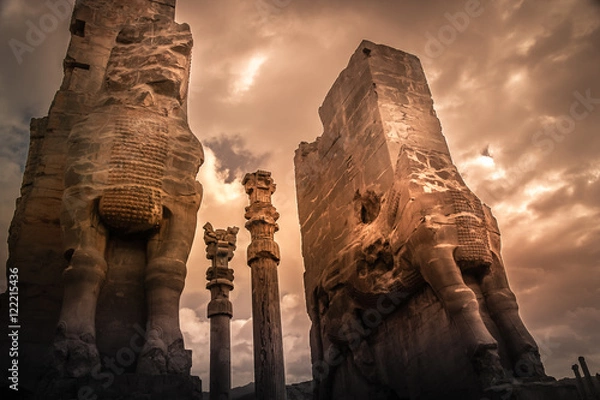 Obraz Wejście potem Perepolis