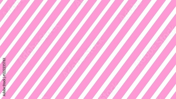 Fototapeta ピンクと白のストライプのシンプルな背景