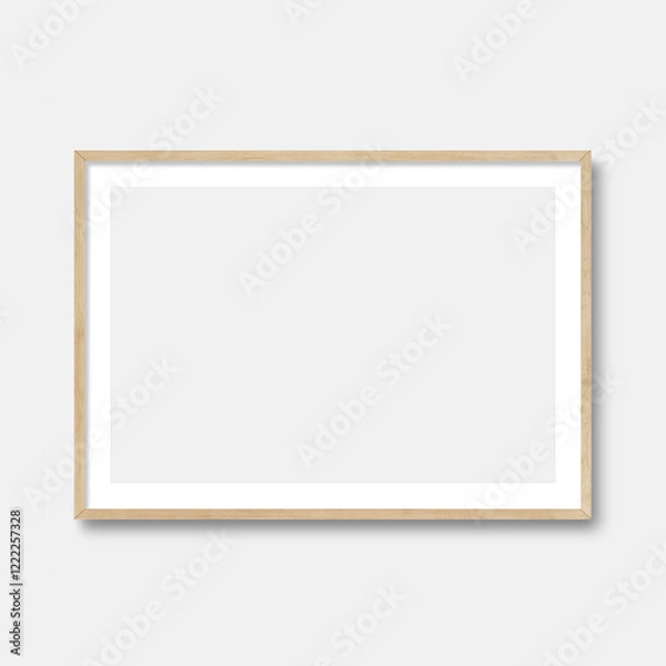 Obraz Frame mockups with mat, Poster frame, White mat frame mockups