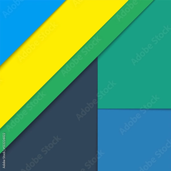 Obraz Background abstract, material design template