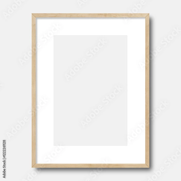 Obraz Frame mockups with mat, Poster frame, White mat frame mockups