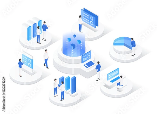Obraz システム・マーケティングの先進的アイソメ