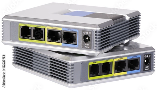 Obraz VoIP telephone adapters