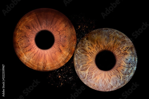 Obraz iris beauté yeux photo des yeux photos d'iris	
