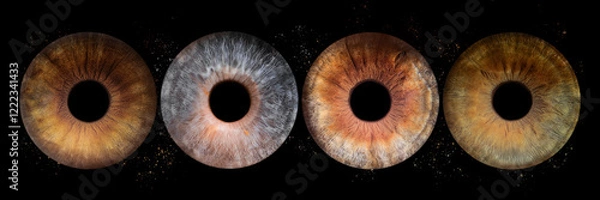 Obraz iris beauté yeux photo des yeux photos d'iris	
