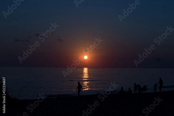 Fototapeta закат