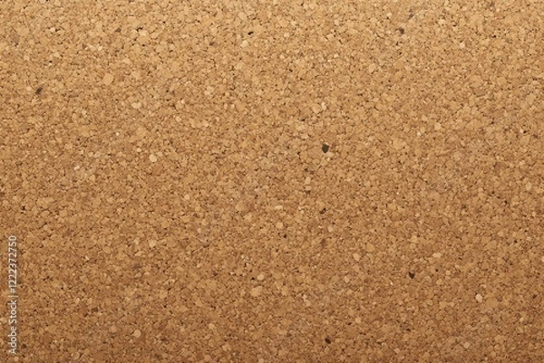 Fototapeta Detailed Visual  of Brown Corkboard Textured Flooring Background