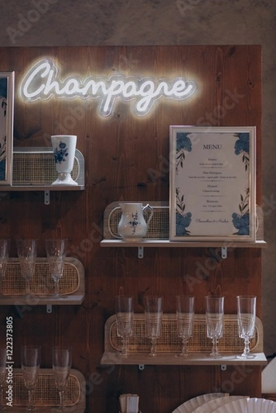 Obraz mariage décoration inspiration château