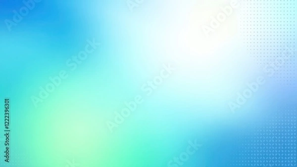Fototapeta a close up of a blue and green background with a blurry effect,
