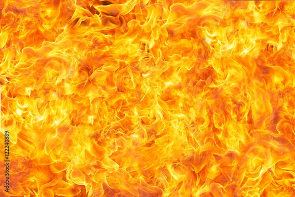 Obraz Blaze fire flame texture background.