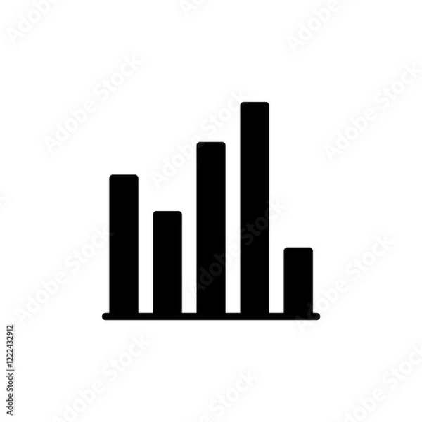 Fototapeta graph chart