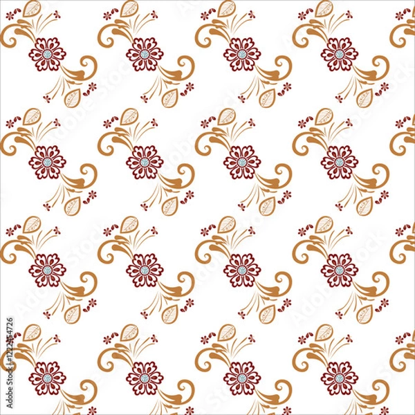 Fototapeta seamless pattern with hearts