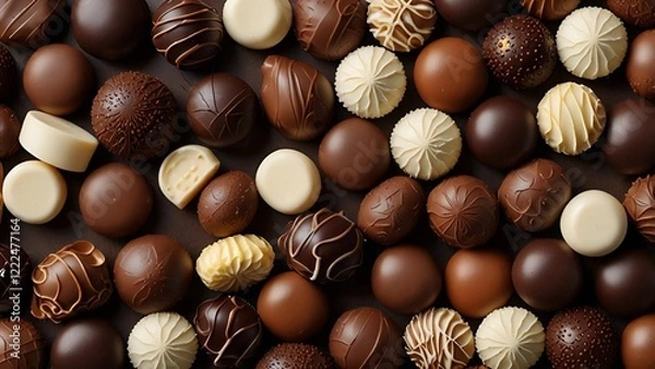 Obraz Cose up of chocolade