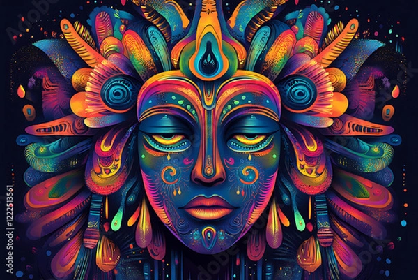 Obraz "A Vision of Feathers"
"Mystical Eyes"
"Feathered Fantasia"
"In the Depths of Color"