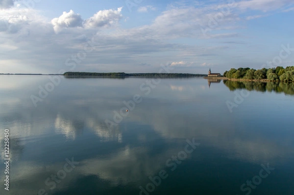 Obraz Lake of Der-Chantecoq in France.