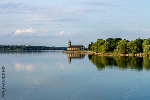 Obraz Lake of Der-Chantecoq in France.