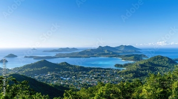 Fototapeta Tropical Island Seascape