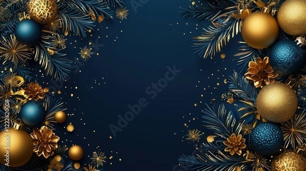 Fototapeta Visually Appealing Backdrop Design for Festivity