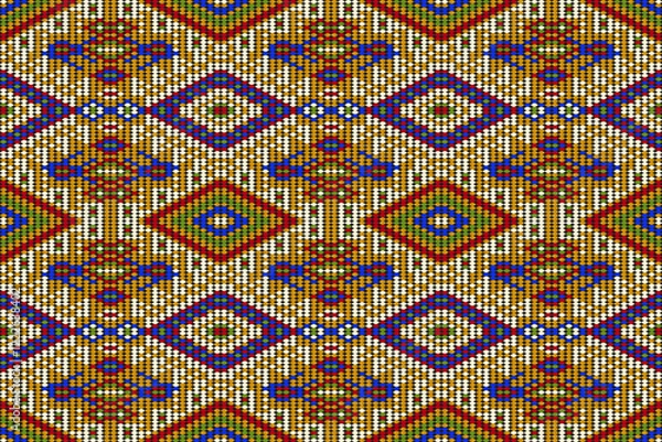 Obraz Latin American seamless pattern vector illustration 