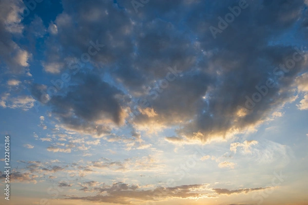 Obraz Nubi all'orizzonte