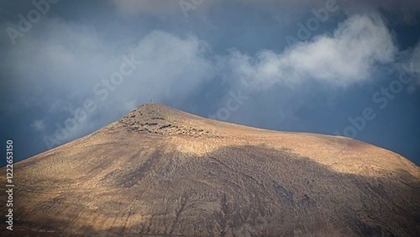 Obraz clouds over the mountain