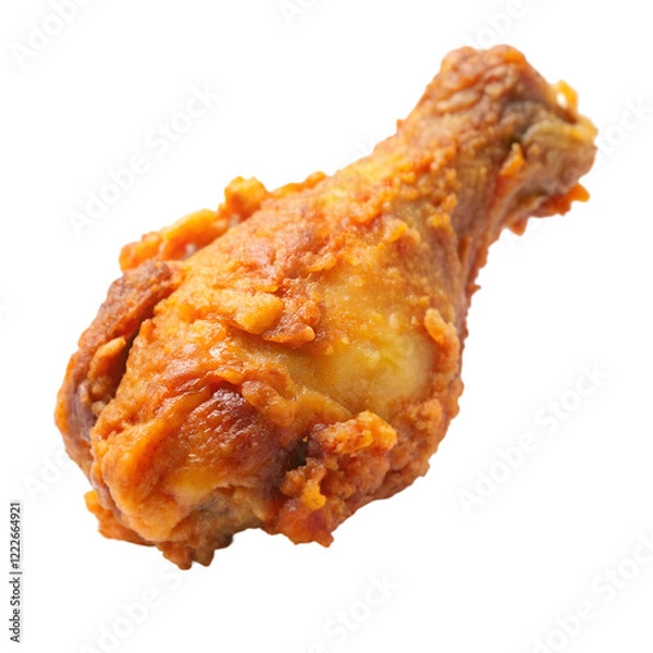 Obraz Crispy wing isolated on transparent background