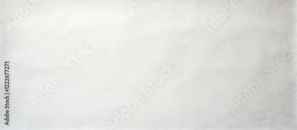 Obraz Textured white paper background with soft gray undertones and subtle creases, centered composition for creative design applications.