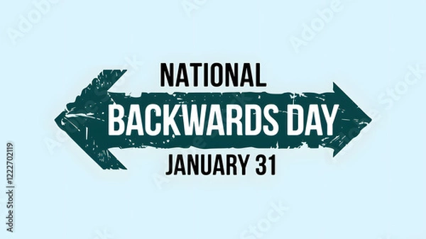 Obraz Backwards Day 31 January