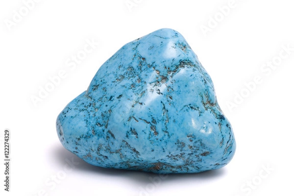Obraz Turquoise stone isolated