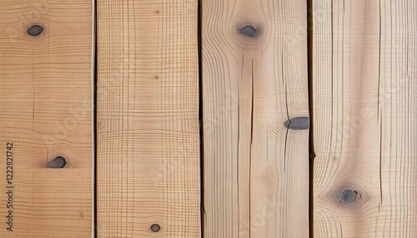 Obraz Natural Light Brown Wood Texture Background Image