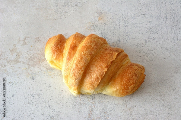 Obraz Buttery Croissant isolated close up