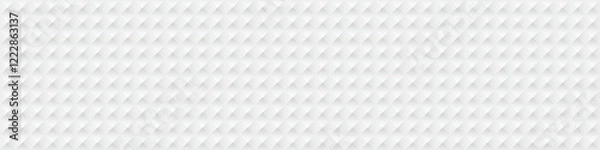 Obraz Vector modern white horizontal background. Seamless pattern. Light abstract background wallpaper.