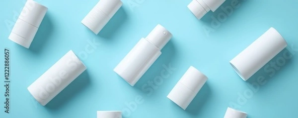 Fototapeta Lying Roll-On Deodorant Mockups