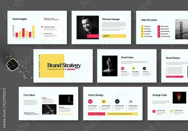 Obraz Brand Strategy Presentation Template
