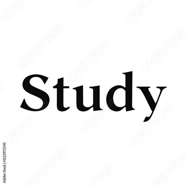 Fototapeta Study logo design