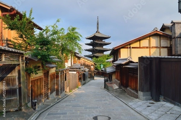 Obraz 京都　八坂の塔