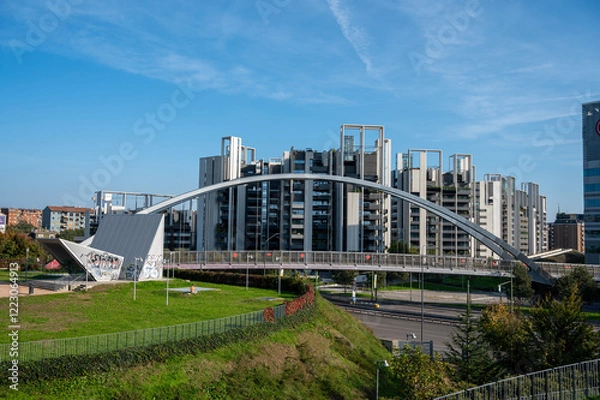 Obraz modern building in the city