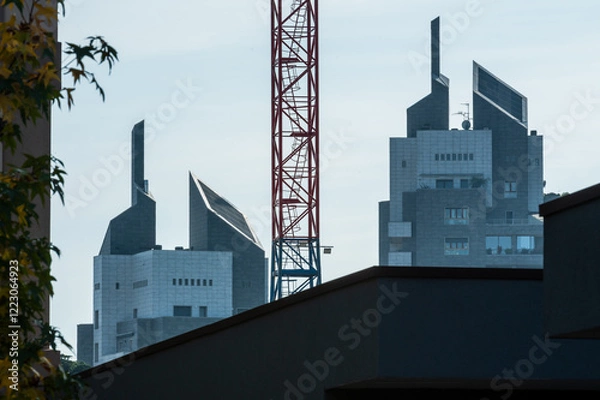 Obraz modern building in the city