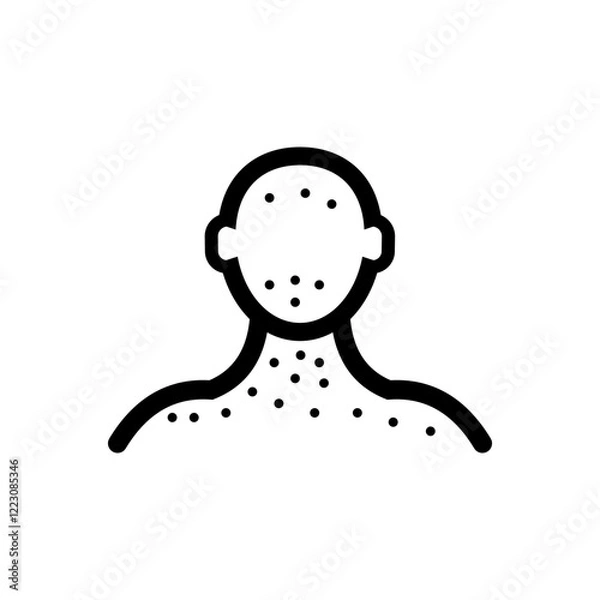 Obraz Skin blister icon