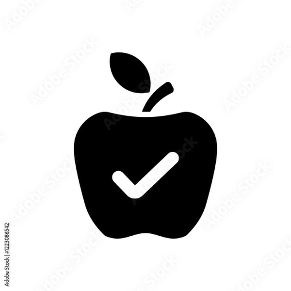 Obraz Diet food icon