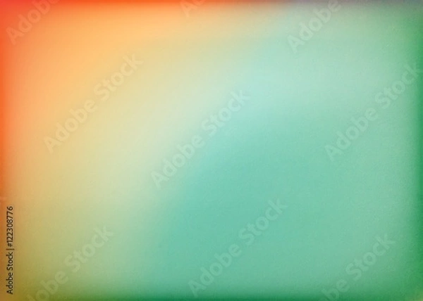 Obraz Green and orange gradient  background 