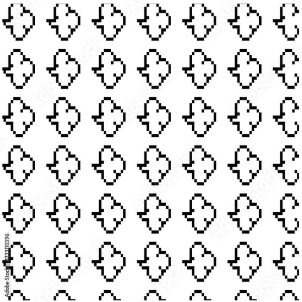 Obraz seamless pattern