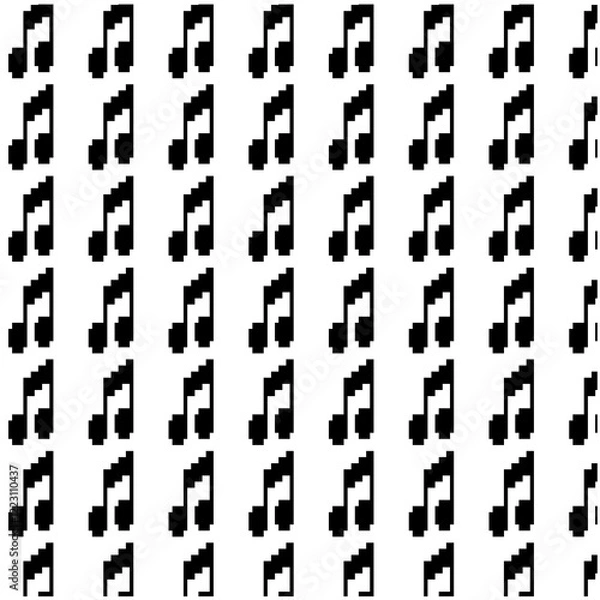 Obraz black and white pattern