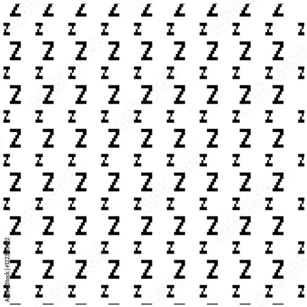 Obraz black and white dots