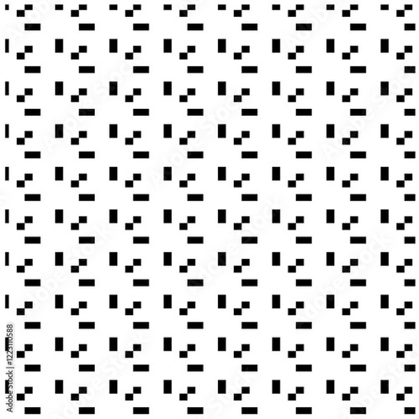 Obraz black and white dots